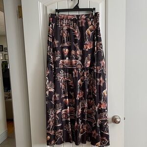 Double D Ranch Maxi Skirt M